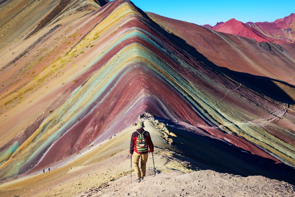 tęczowa góra Peru