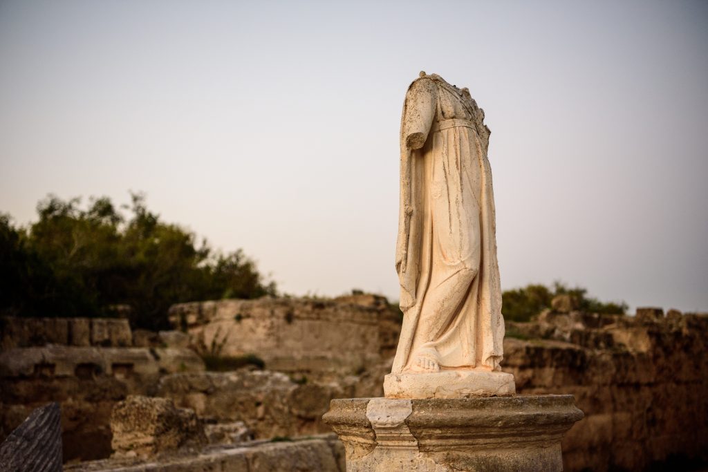 Salamina rzeźba Cypr