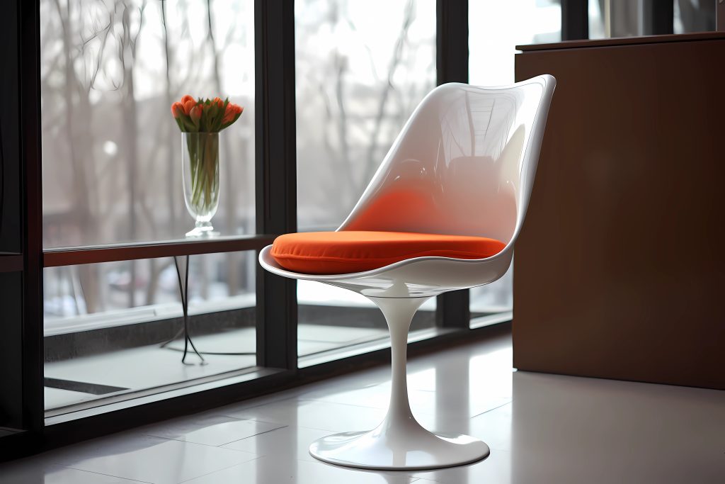 kultowe projekty mebli Tulip Chair